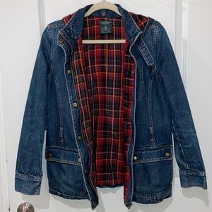 COPY - Women’s SZ L Vintage Ralph Lauren Jean and Plaid Coat